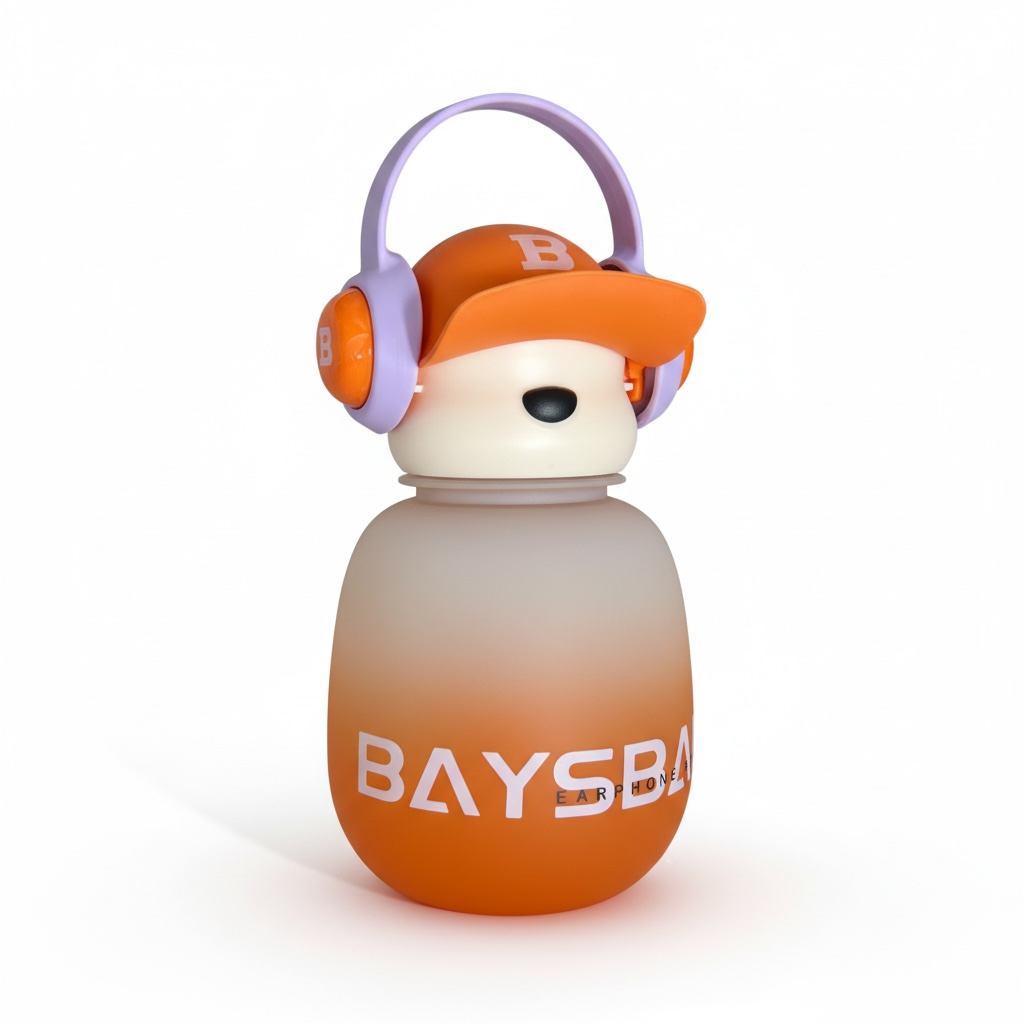 Image of Baysball Cartoon Water Bottle – Stylish Kids & Everyday Bottle