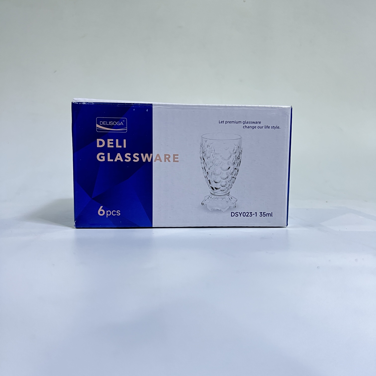 Image of Glass Goblet Set-DSY023-1