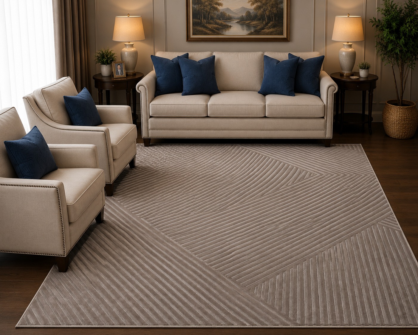 Image of Turkish Berlin Plain Carpet Collection