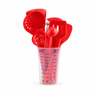 Image of 16 Piece Silicone Measuring & Utensil Set (XYSJ-0029)