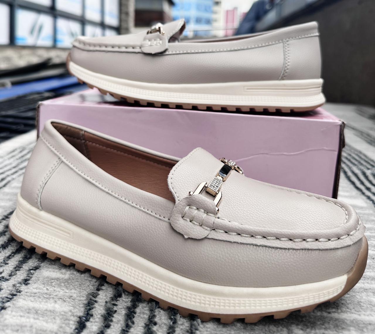 Image of Ladies Classic Platform Loafers Collection