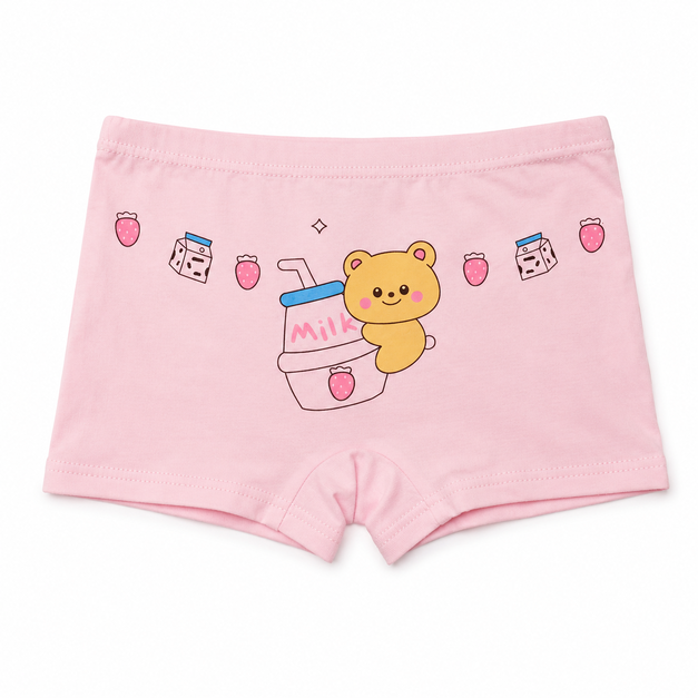 Image of Kids Cartoon Cotton Boxer Shorts 6PCS