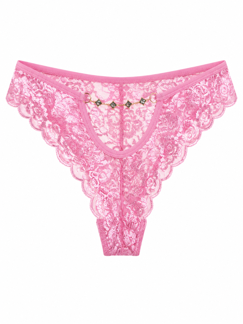 Image of Women's Floral Pattern Panties – 5 Piece Set