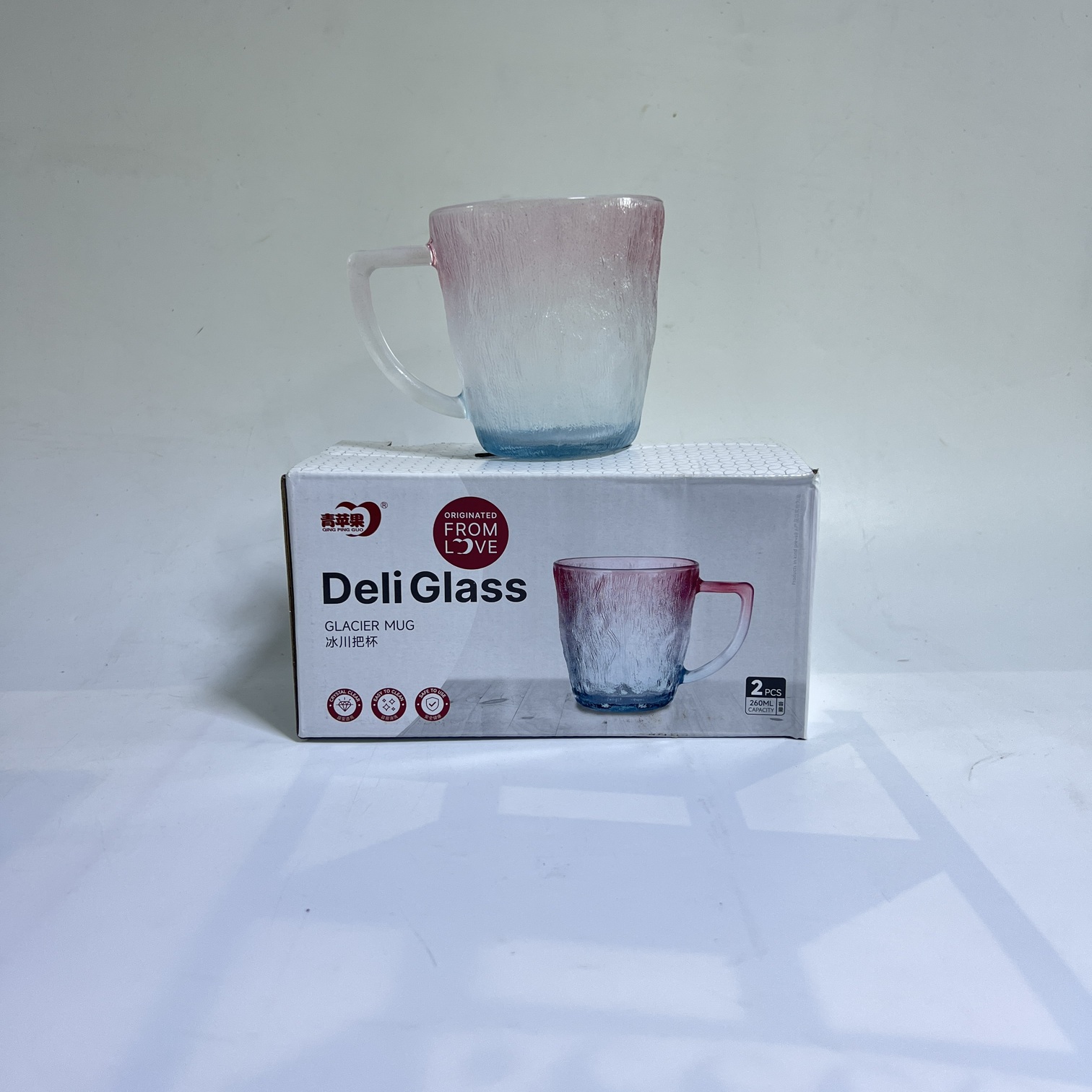 Image of Gradient Glass Mug Set-ZB47-1/L2