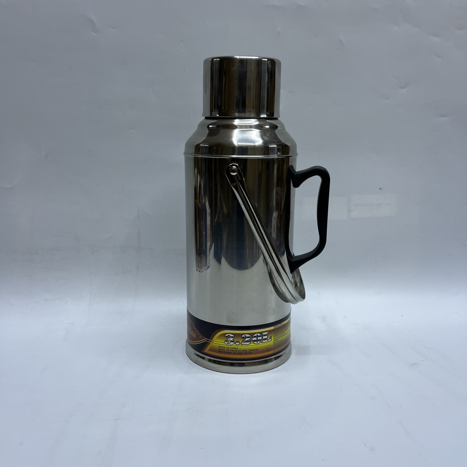 Image of 3.2L Stainless Steel Vacuum Flask – High-Capacity Insulated Thermos