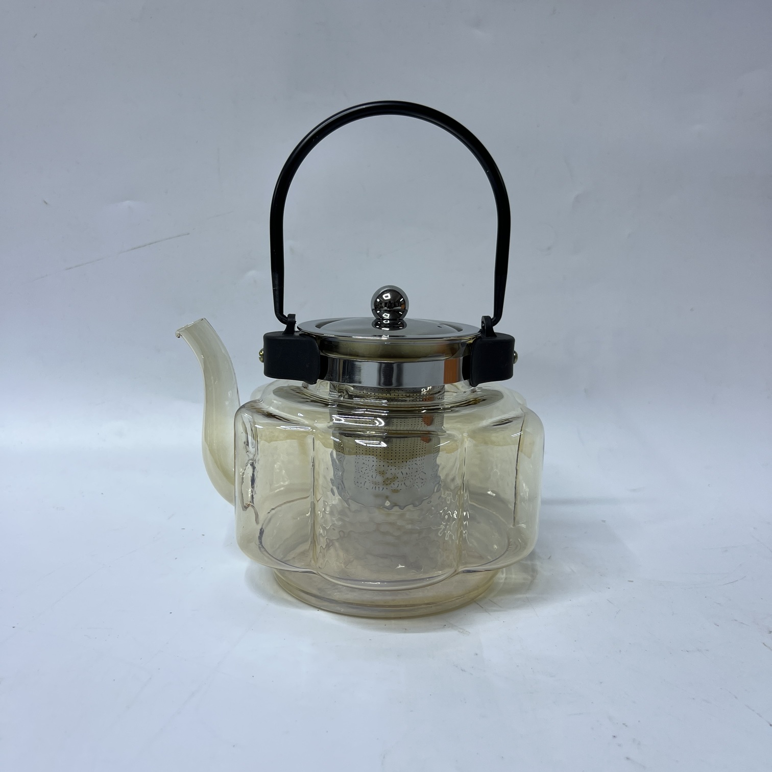 Image of Borosilicate Glass Teapot- Q16183-1