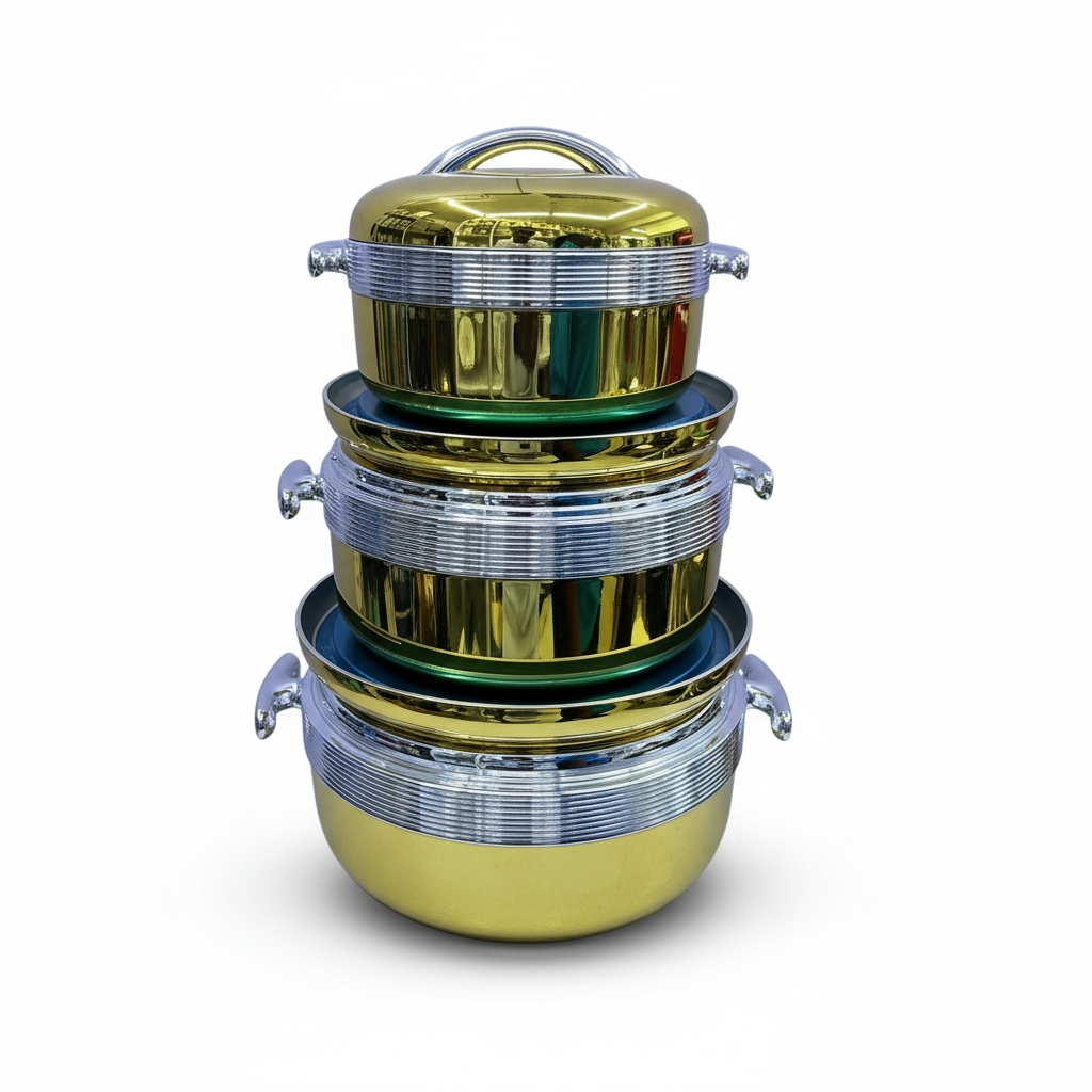 Image of 3 Tier Insulated Food Warmer Set