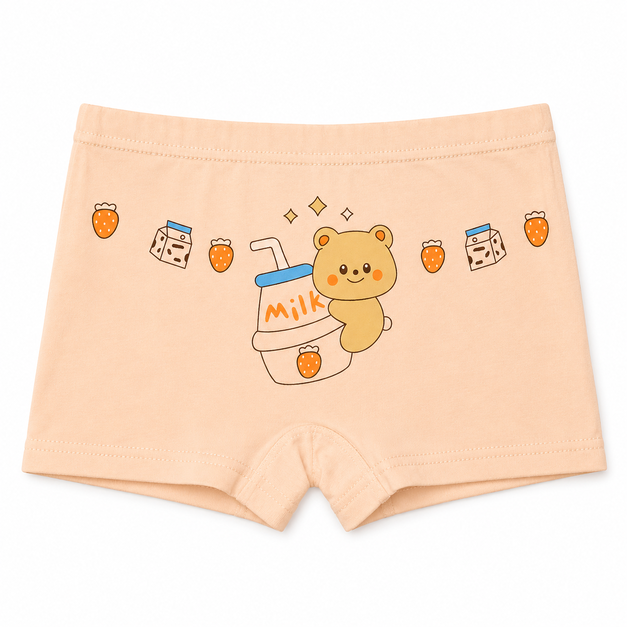 Image of Kids Cartoon Cotton Boxer Shorts 6PCS