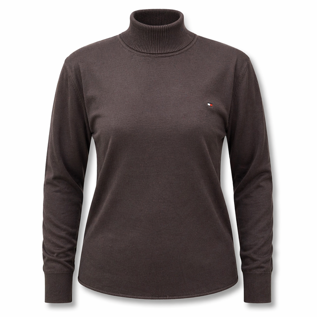 Image of Essential Turtleneck Knit Sweater
