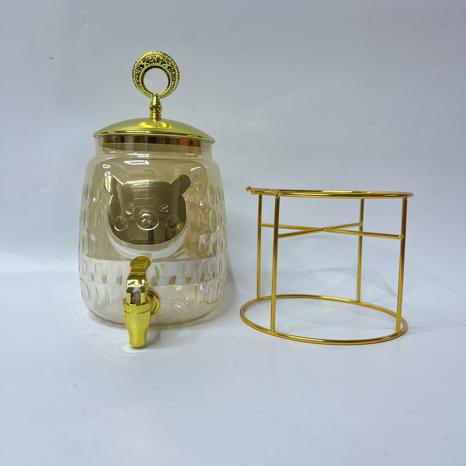 Image of Glass Beverage Dispenser-Q5653-1