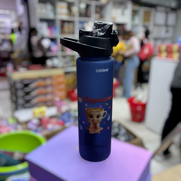 Image of Printed Sports Water Bottle 1000ml- (YH-P011A)
