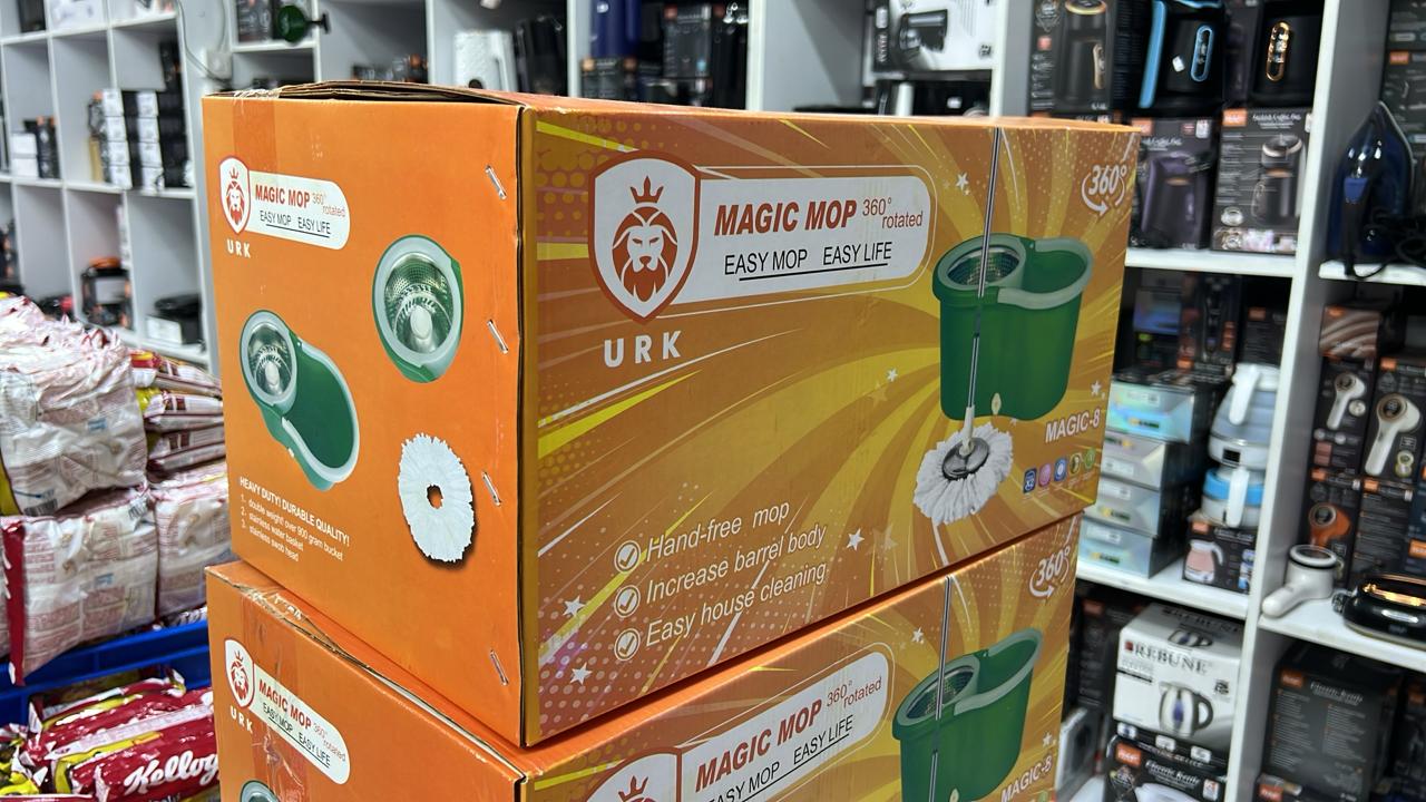 Image of URK Magic Mop 360° Rotating Spin Mop Bucket