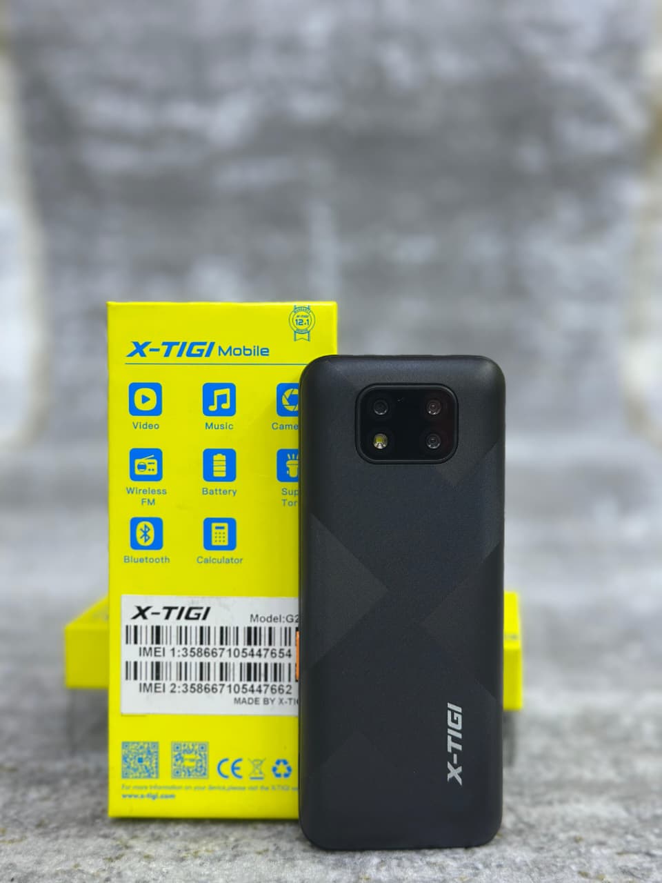 Image of X-Tigi L128 Feature Phone – Dual SIM, Wireless FM & Torch