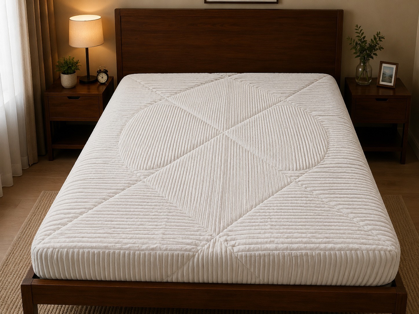 Image of Plain Velvet Duvet 6*6