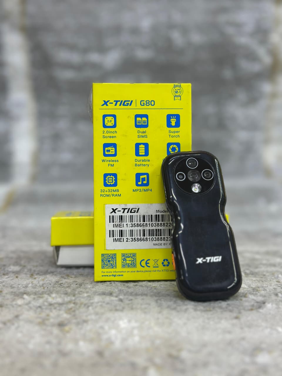 Image of X-Tigi G80 Feature Phone – Dual SIM, Wireless FM & Torch