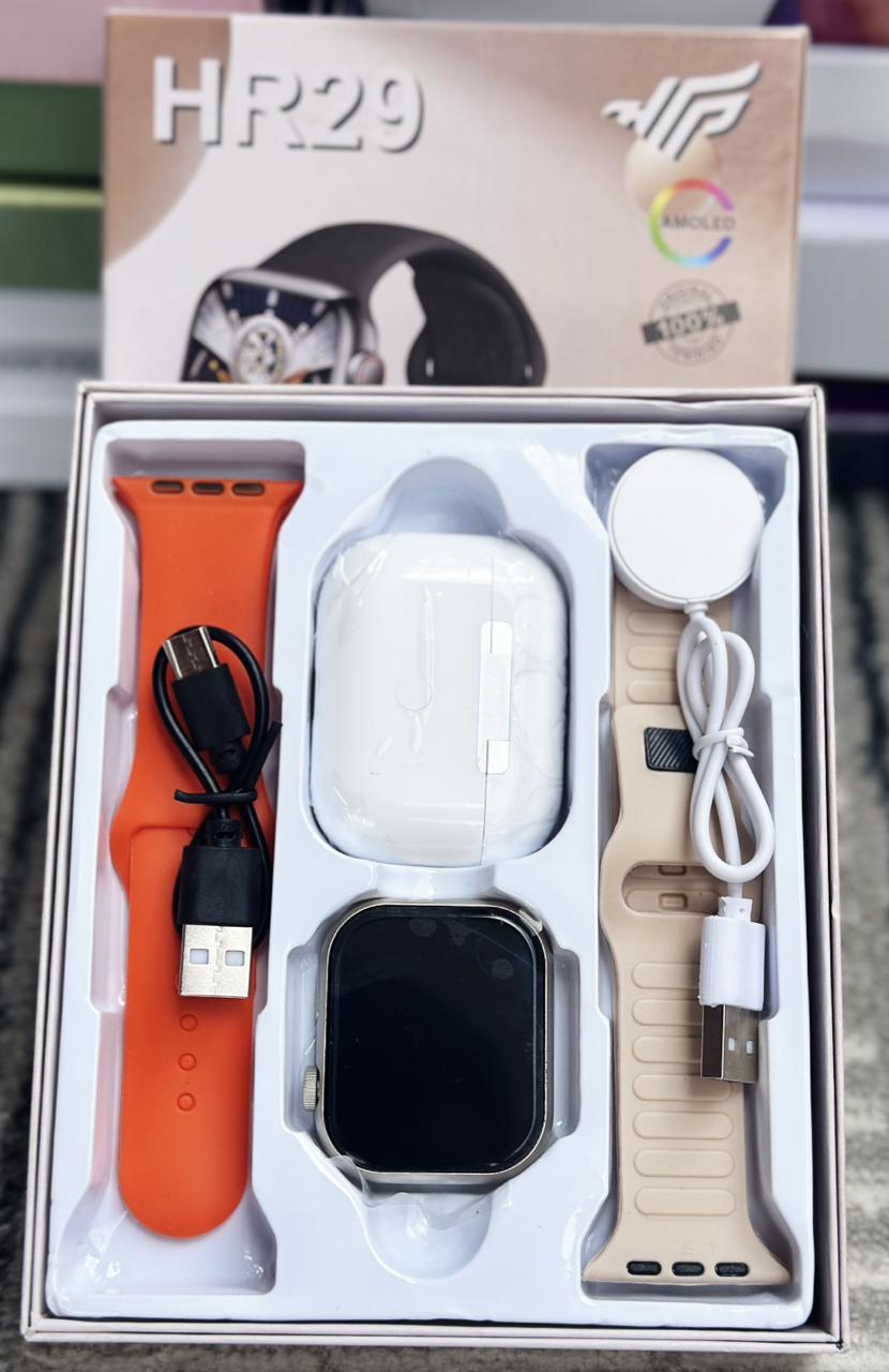 Image of HR29 Smart Watch + Earbuds Combo