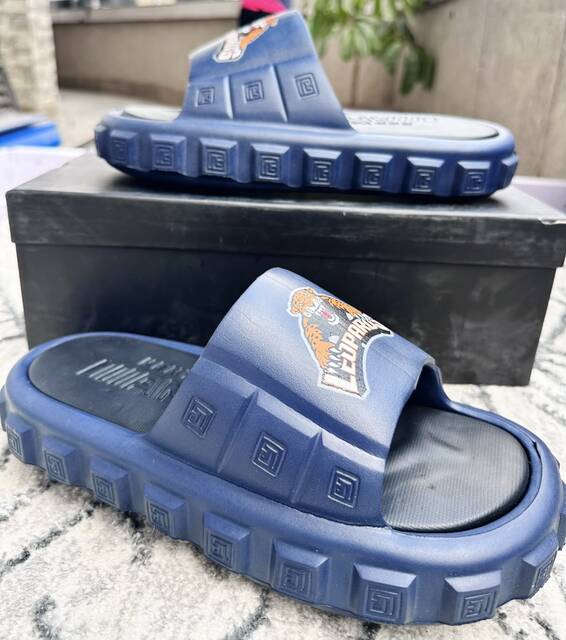 Image of Chunky Platform Slide Sandals
