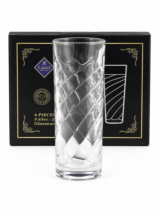 Image of Laurel Premium Highball Glass 6-piece Set-(60138FW)