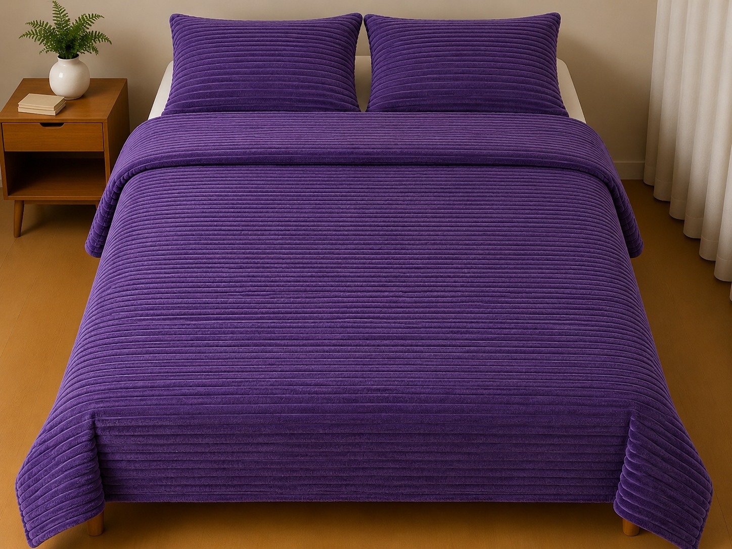 Image of Velvet Duvet Set