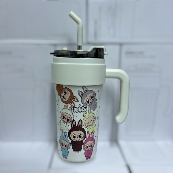 Image of Tumbler Cup with Straw Lid (YH-Z048)