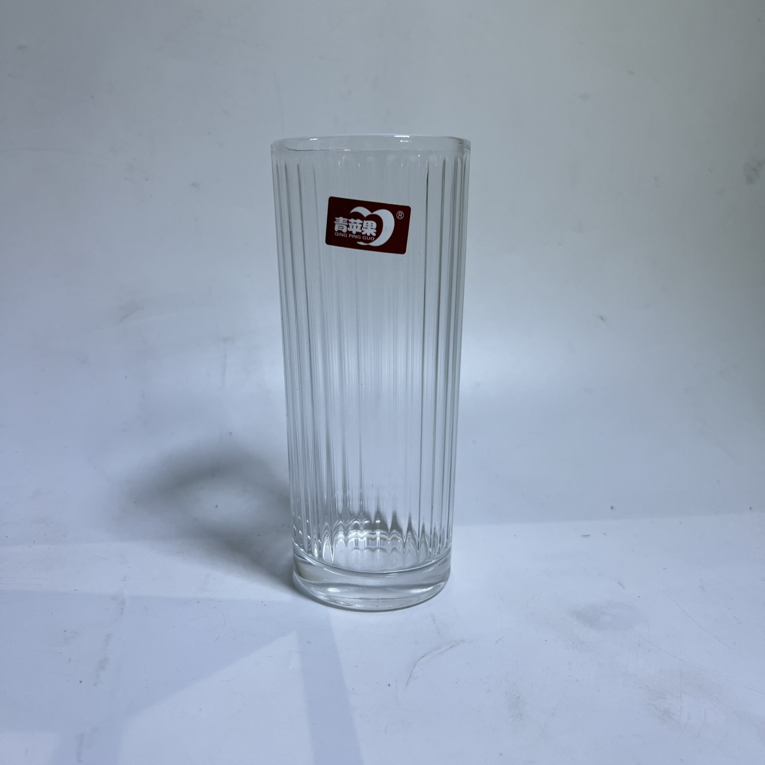 Image of Premium Ribbed Tall Glass Tumbler Set 310ML (65153X)