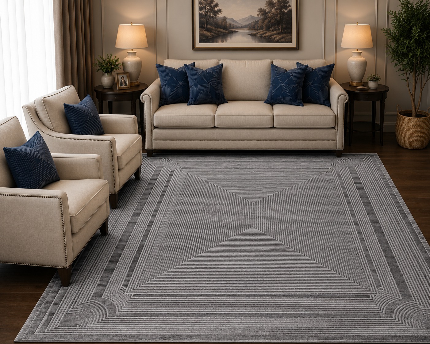 Image of Turkish Berlin Plain Carpet Collection