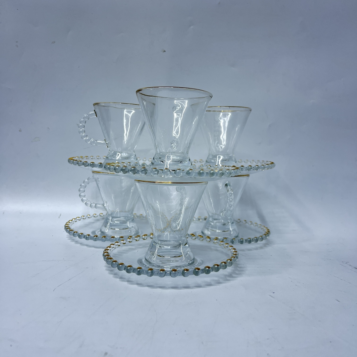 Image of Albert Cup and Saucer 12-Piece Set  (Q6921-6J)