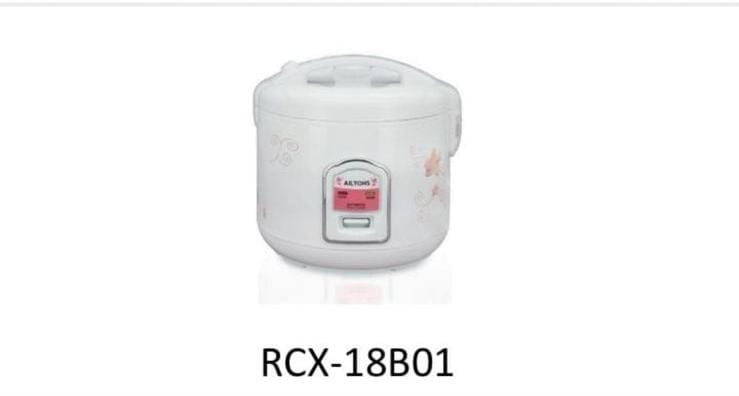Image of AILYONS RCX-22BB02 2.2L Deluxe 3-in-1 Automatic Electric Rice Cooker with Non-Stick Pot, Keep-Warm