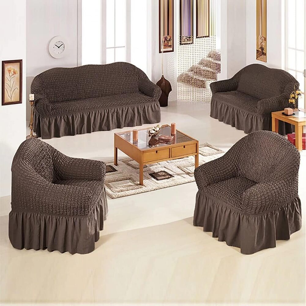 Image of Sofa cover/ Seat cover 1 seater/ 3 seater