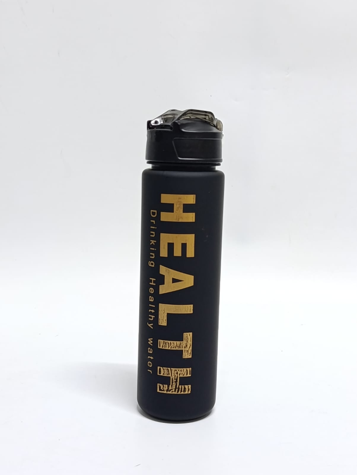 Image of Matte Black Insulated Sports Water Bottle