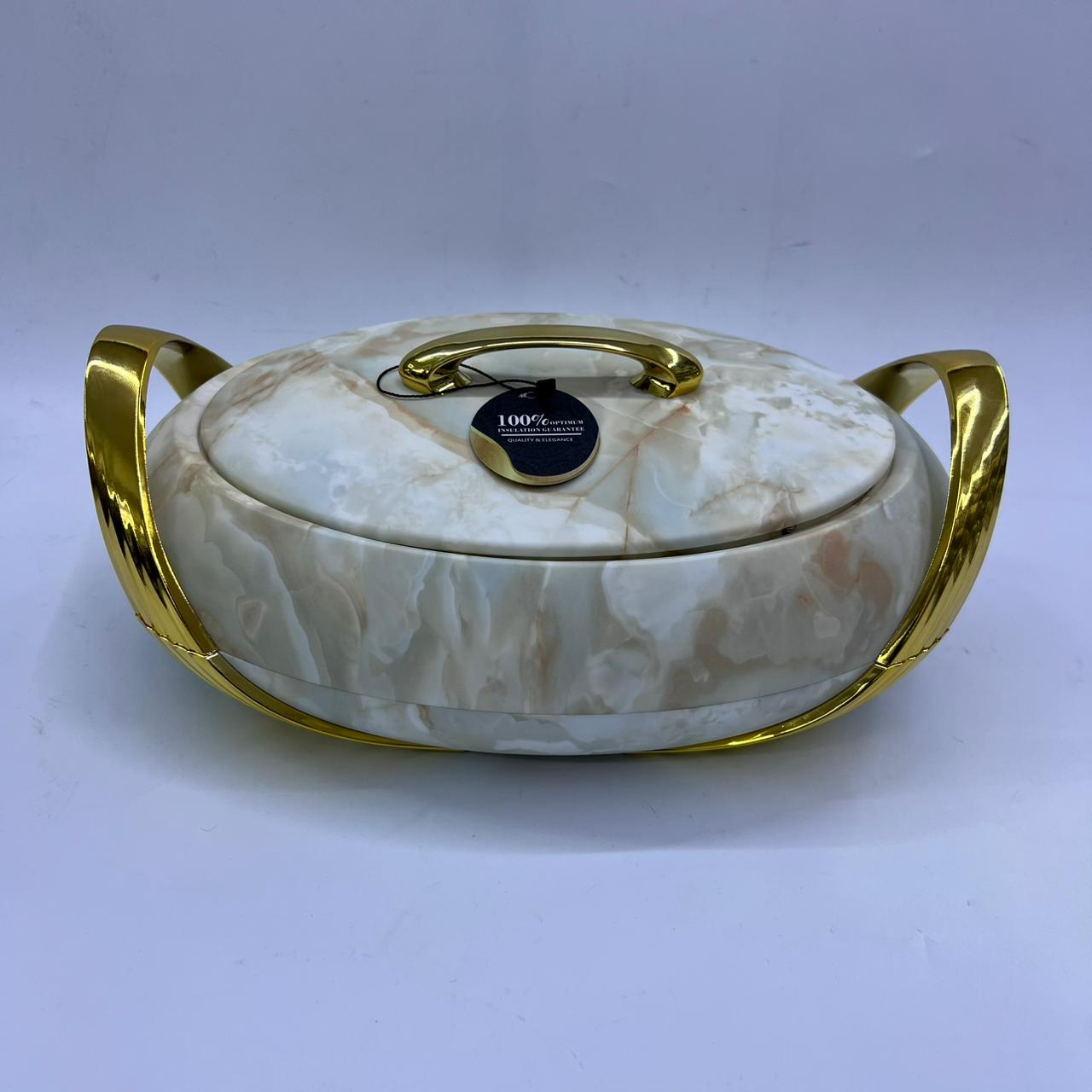 Image of Insulated Casserole Marble hot pot