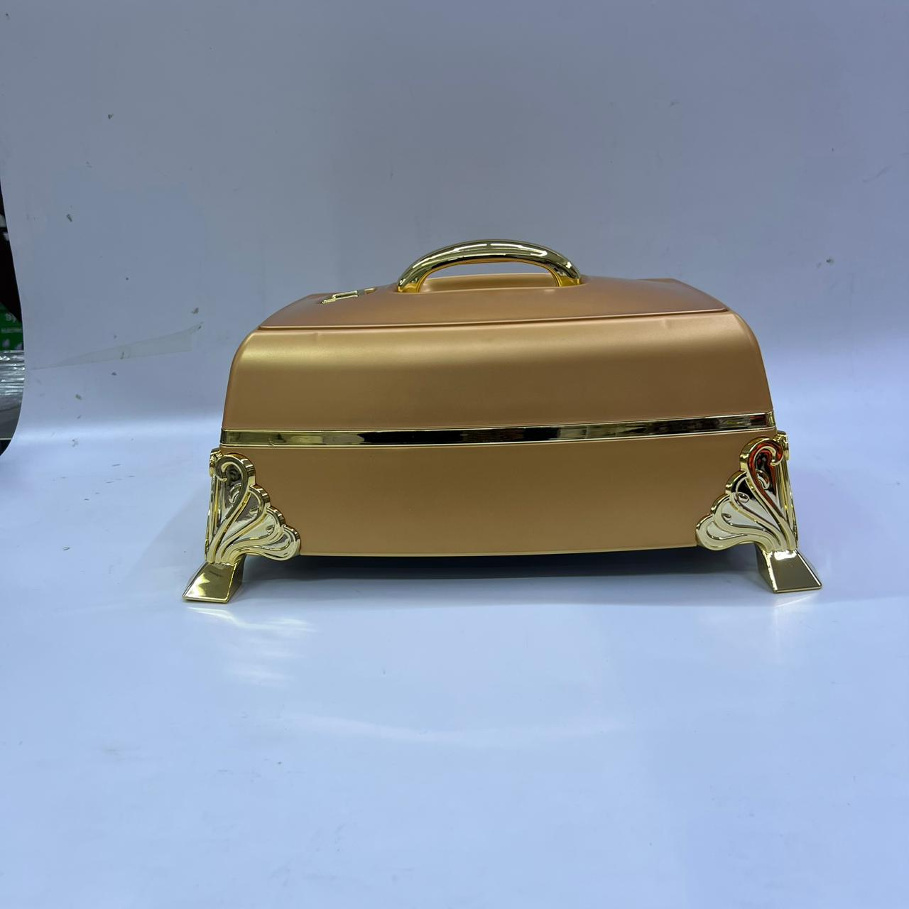 Image of Art Deco Teal Heritage Casserole