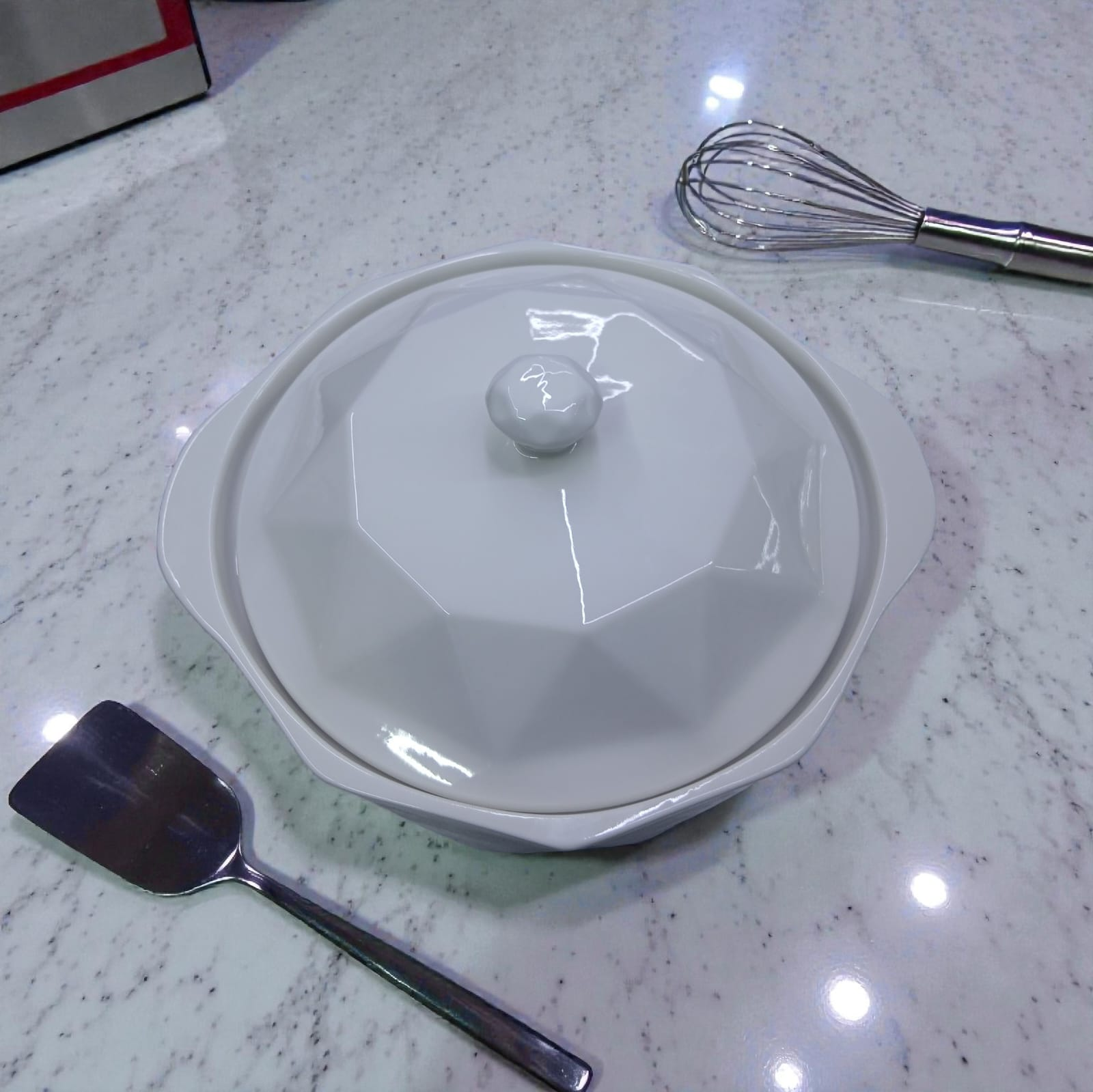 Image of 9-inch Diamond Ceramic Pot (JS-68)