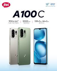 Image of Itel A100C Smartphone – 6GB RAM + 64GB ROM