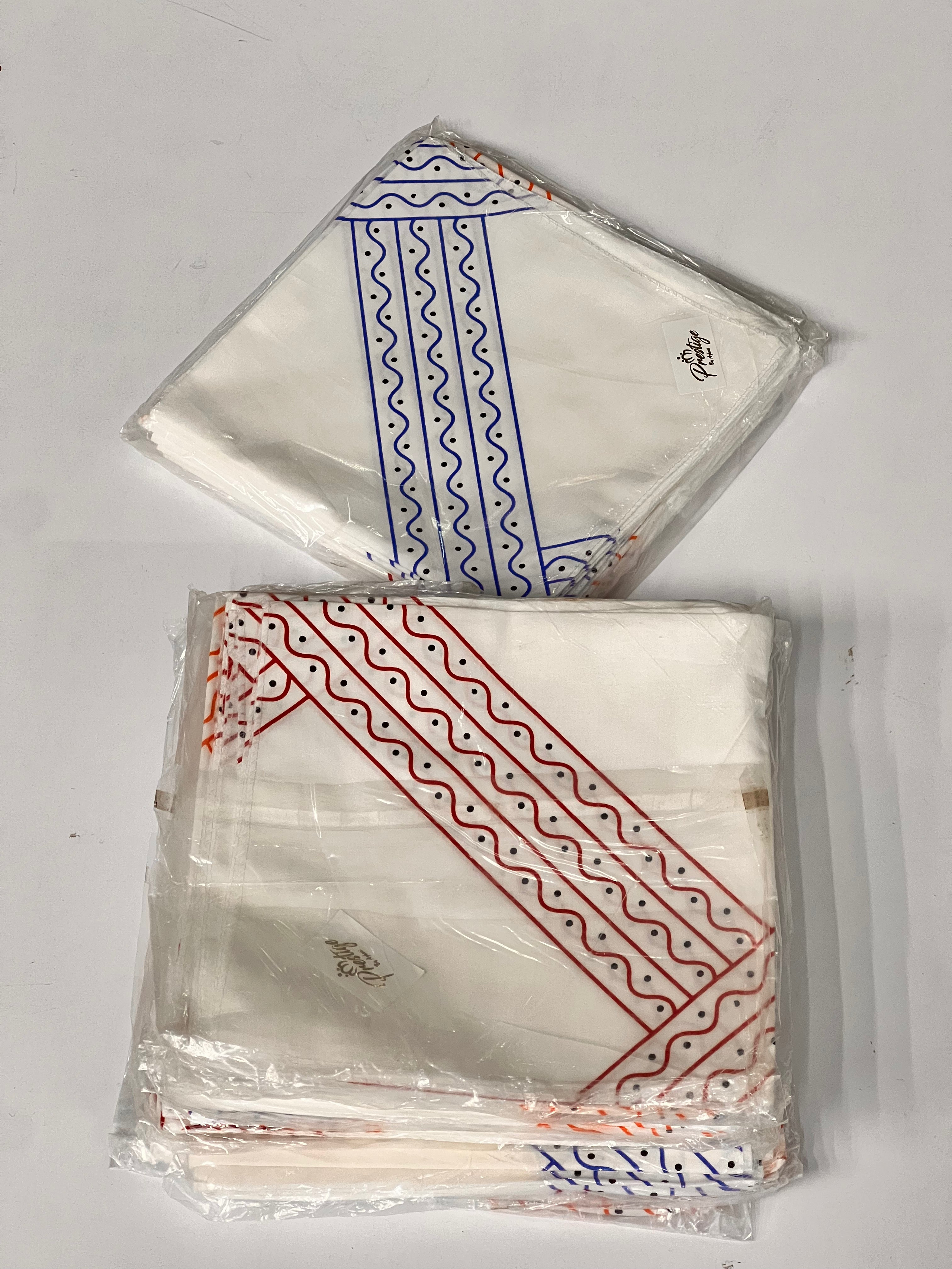 Image of Handkerchief set -White