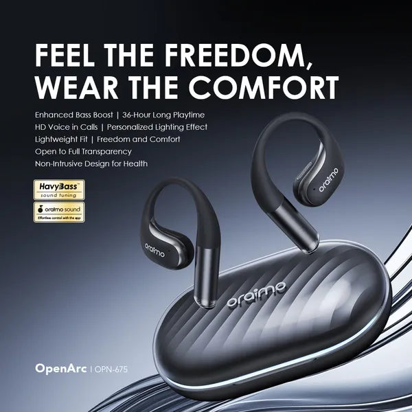Image of oraimo OpenArc Open-Ear Wireless Earphones