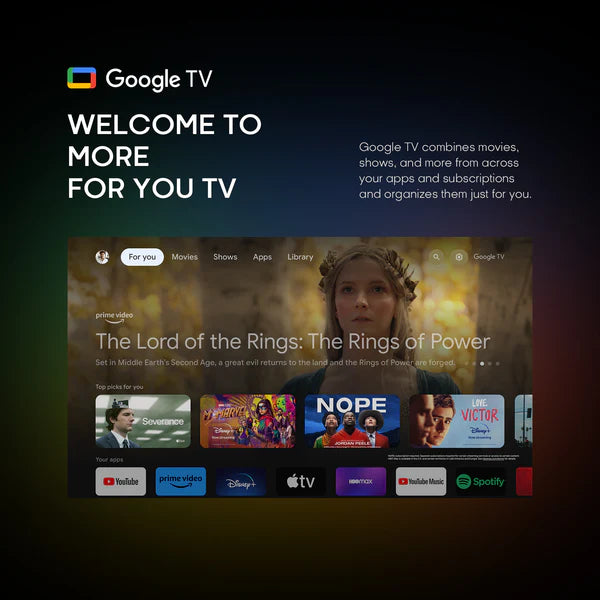 Image of Syinix 75 inch QLED smart TV