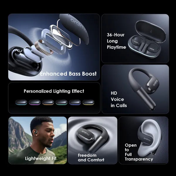 Image of oraimo OpenArc Open-Ear Wireless Earphones