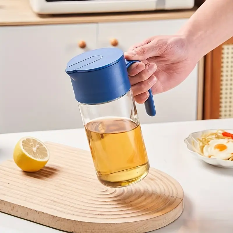 Image of 4-Piece Glass Oil and Spice Jar Set