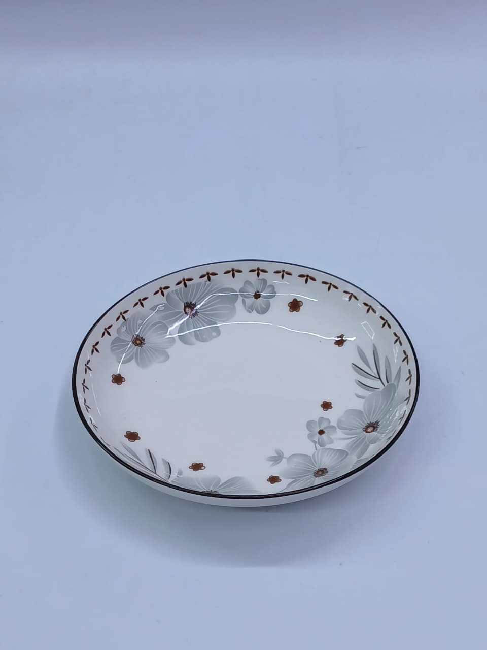 Image of PL – Midnight Bloom Ceramic Side Plate