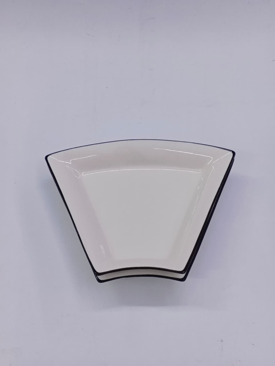 Image of 8-Inch Fan Shaped Disk Plate (JS-78)
