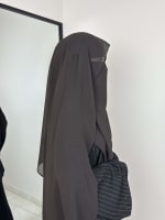   GHASHWA NIQAB DARK MOCHA  2