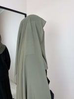 GHASHWA NIQAB SAGE GREEN 2