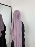 GHASHWA NIQAB DUSTY ROSE 1