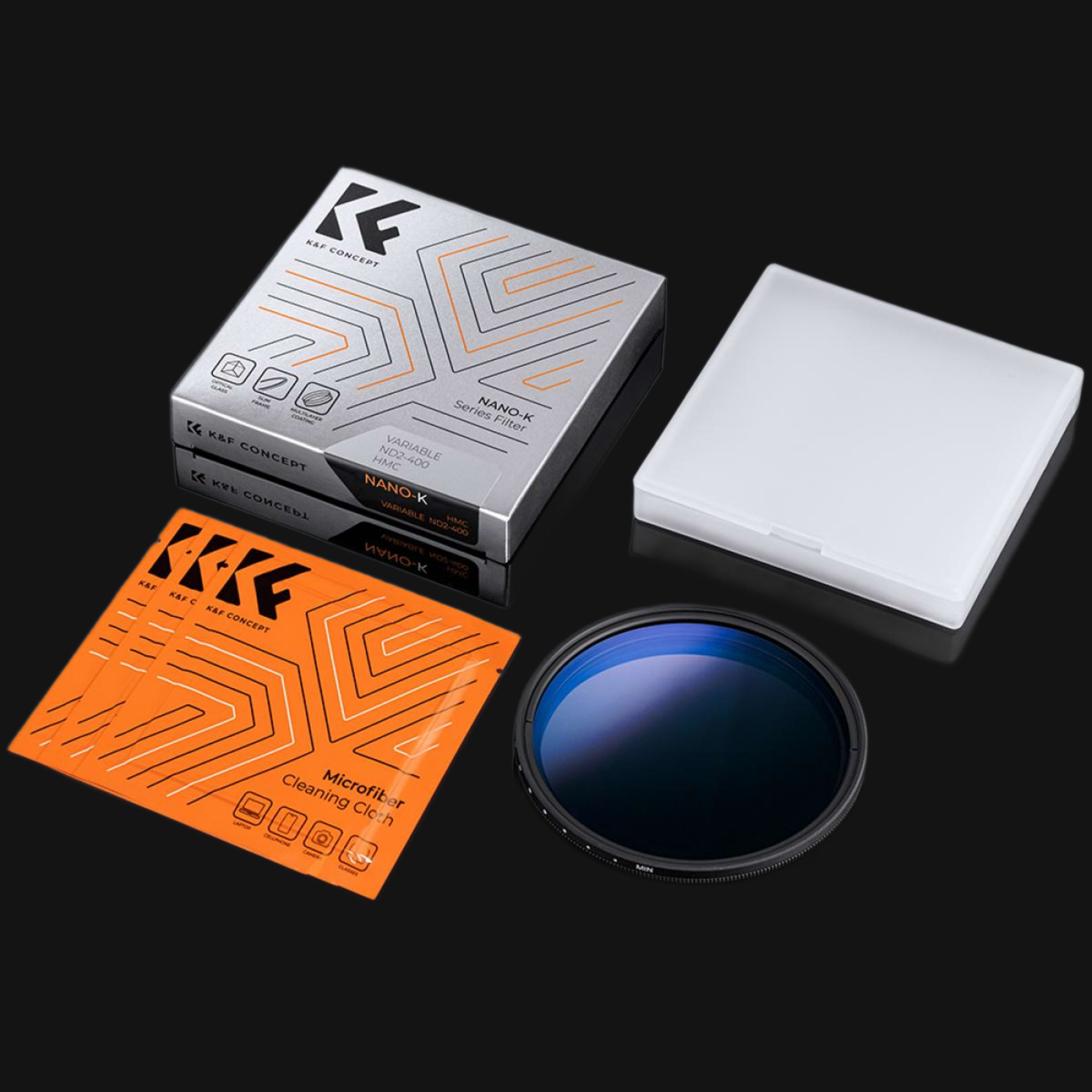 K&F 55mm Variable ND Filter ND2–ND400
