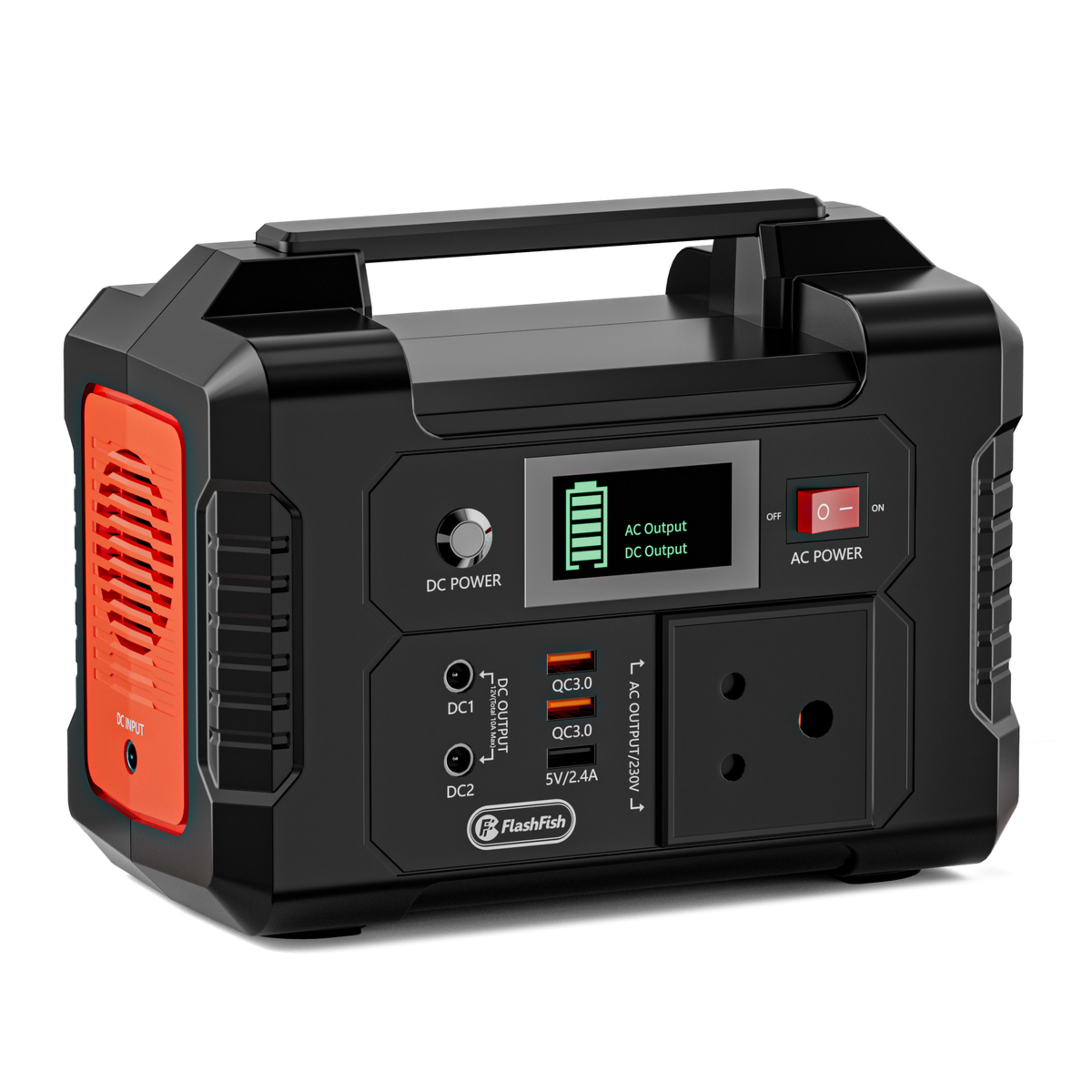 FlashFish E200 Portable Solar Generator