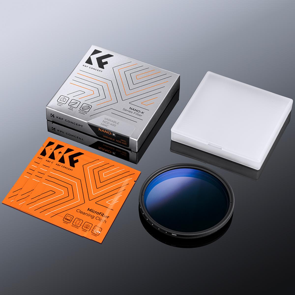 K&F 55mm Variable ND Filter ND2–ND400