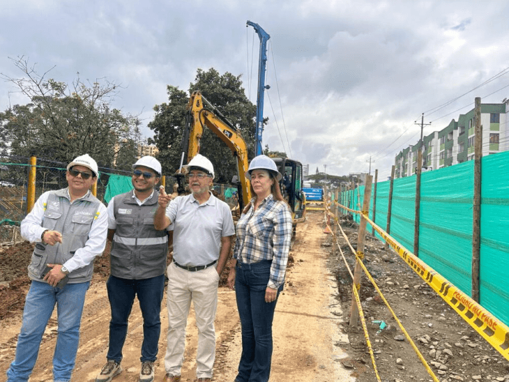 Avanzan las obras en el Deprimido de Bomberos: Director e Interventor entregan balance de ejecución