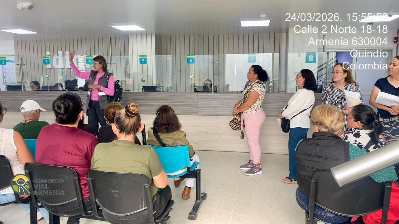 Pedagogía con usuarios en IPS IDIME — Acceso Peatonal Ordenador Vial