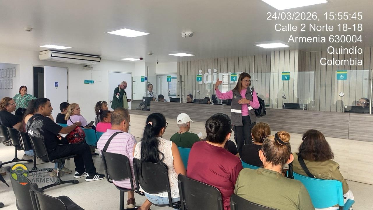 Pedagogía con usuarios en IPS IDIME — Acceso Peatonal Ordenador Vial 2